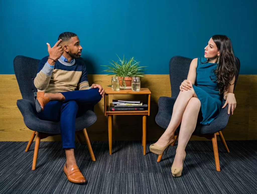 image of Best Conversation Starters Friends having a talk on Best Conversation Starters